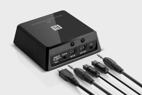 2w1 Odbiornik i Nadajnik Bluetooth HiFi Audio ( Apt-X , NFC ) model BT-1 2w1 Odbiornik i Nadajnik Bluetooth HiFi Audio ( Apt-X , NFC ) model BT-1