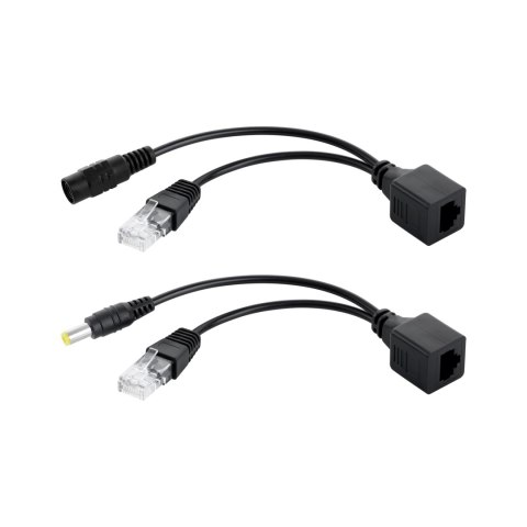Adapter PoE - zasilanie LAN po skrętce Cabletech Adapter PoE - zasilanie LAN po skrętce Cabletech
