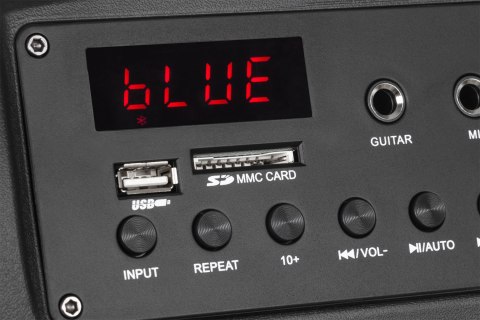Aktywna kolumna głośnikowa (z 2 mikrofonami bezprzewodowymi UHF, SD, Bluetooth, FM, USB) 20 Watt Aktywna kolumna głośnikowa (z 2 mikrofonami bezprzewodowymi UHF, SD, Bluetooth, FM, USB) 20 Watt
