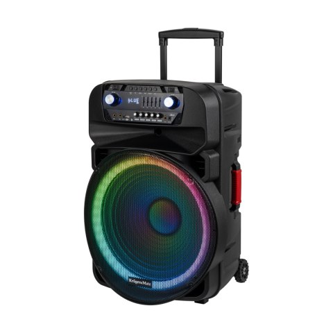 Aktywna kolumna głośnikowa (z 2 mikrofonami bezprzewodowymi UHF, SD, Bluetooth, FM, USB, LED) 60 Watt Aktywna kolumna głośnikowa (z 2 mikrofonami bezprzewodowymi UHF, SD, Bluetooth, FM, USB, LED) 60 Watt