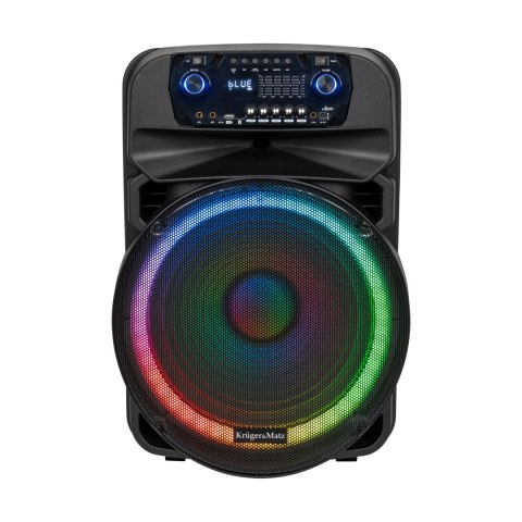 Aktywna kolumna głośnikowa (z 2 mikrofonami bezprzewodowymi UHF, SD, Bluetooth, FM, USB, LED) 60 Watt Aktywna kolumna głośnikowa (z 2 mikrofonami bezprzewodowymi UHF, SD, Bluetooth, FM, USB, LED) 60 Watt