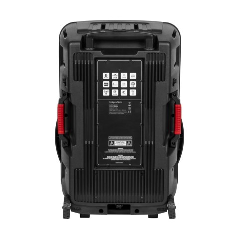 Aktywna kolumna głośnikowa (z 2 mikrofonami bezprzewodowymi UHF, SD, Bluetooth, FM, USB, LED) 60 Watt Aktywna kolumna głośnikowa (z 2 mikrofonami bezprzewodowymi UHF, SD, Bluetooth, FM, USB, LED) 60 Watt