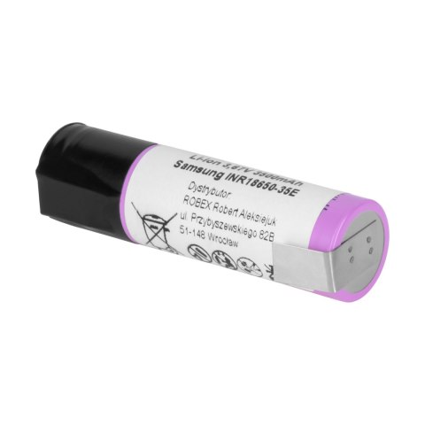 Akumulator Samsung 18650 3500mAh 3,7V INR18650-35E-FT z blaszkami Akumulator Samsung 18650 3500mAh 3,7V INR18650-35E-FT z blaszkami