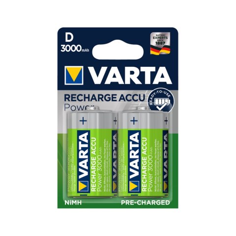 Akumulator VARTA R20 NiMh 3000mAh 2szt./blist. Akumulator VARTA R20 NiMh 3000mAh 2szt./blist.