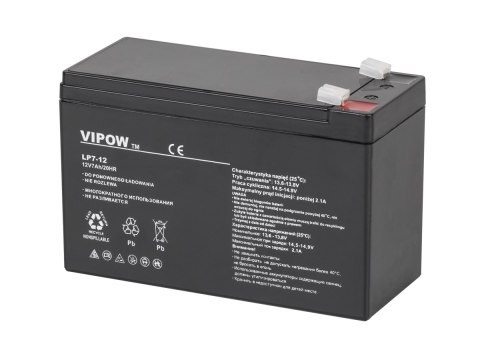 Akumulator żelowy VIPOW 12V 7.0Ah Akumulator żelowy VIPOW 12V 7.0Ah