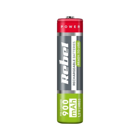 Akumulatorki REBEL HR03 900 mAh Ni-MH 2szt/bl Akumulatorki REBEL HR03 900 mAh Ni-MH 2szt/bl