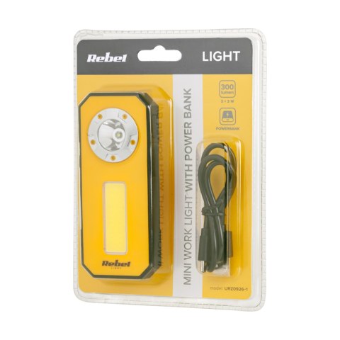 Akumulatorowa mini lampa warsztatowa Akumulatorowa mini lampa warsztatowa