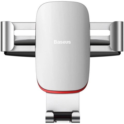 Baseus Metal Age Gravity Car Mount metalowy samochodowy uchwyt grawitacyjny na slot CD srebrny (SUYL-J0S) Baseus Metal Age Gravity Car Mount metalowy samochodowy uchwyt grawitacyjny na slot CD srebrny (SUYL-J0S)