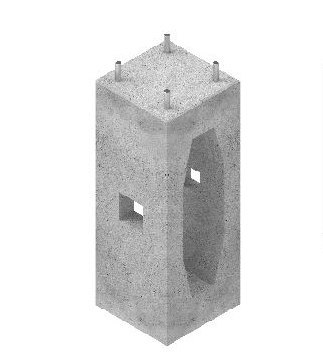 Fundament prefabrykowany ATS FP2 Fundament prefabrykowany ATS FP2