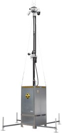 Mobilna wieża do zdalnego wideomonitoringu CCTV iCAM-TOWER AI 5MQ3