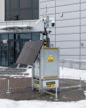 Mobilna wieża do zdalnego wideomonitoringu CCTV iCAM-TOWER AI 5MQ3