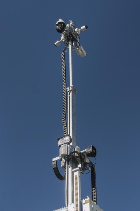 Mobilna wieża do zdalnego wideomonitoringu CCTV iCAM-TOWER AI 5MQ3 Mobilna wieża do zdalnego wideomonitoringu CCTV iCAM-TOWER AI 5MQ3