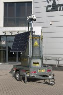 Mobilna wieża do zdalnego wideomonitoringu CCTV iCAM-TOWER AI 5MQ3