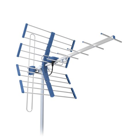 Antena TV DVB-T/T2 VHF/UHF TT W19 Silver COMBO 5G Protected Telkom Telmor Antena TV DVB-T/T2 VHF/UHF TT W19 Silver COMBO 5G Protected Telkom Telmor