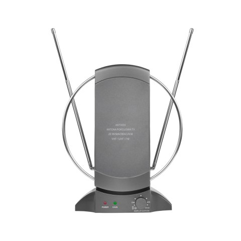 Antena pokojowa TV, FM ze wzmacniaczem Antena pokojowa TV, FM ze wzmacniaczem