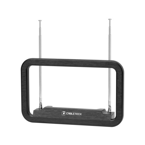 Antena pokojowa do cyfrowej telewizji naziemnej DVB-T2 Cabletech Antena pokojowa do cyfrowej telewizji naziemnej DVB-T2 Cabletech