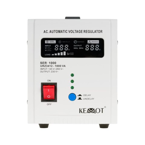 Automatyczny stabilizator napięcia KEMOT SER-1000 Automatyczny stabilizator napięcia KEMOT SER-1000