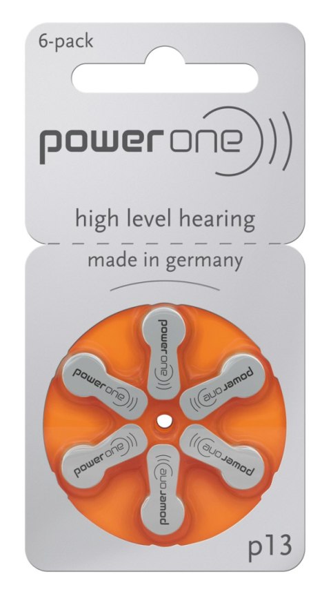 BATERIA DO AP. SŁUCHOWYCH POWER ONE VARTA PR48/13 6szt./bl BATERIA DO AP. SŁUCHOWYCH POWER ONE VARTA PR48/13 6szt./bl