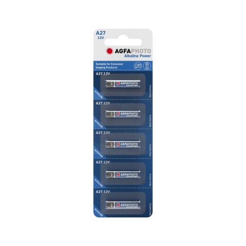Bateria AgfaPhoto A27 LR27A 5szt./blist. Bateria AgfaPhoto A27 LR27A 5szt./blist.