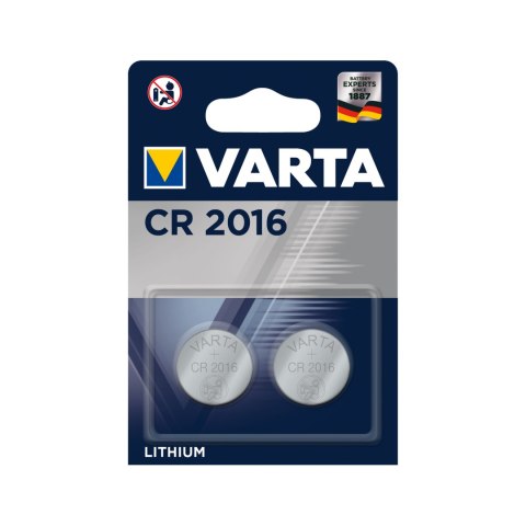 Bateria VARTA CR2016 2szt./bl. Bateria VARTA CR2016 2szt./bl.