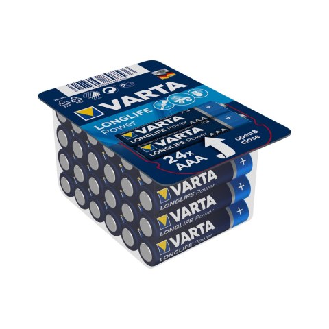 Bateria alkaliczna VARTA LR03 HIGH ENERGY Longlife Power 24szt./box Bateria alkaliczna VARTA LR03 HIGH ENERGY Longlife Power 24szt./box