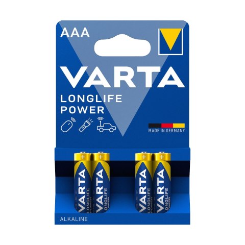 Bateria alkaliczna VARTA LR03 LONGLIFE 4szt./bl. Bateria alkaliczna VARTA LR03 LONGLIFE 4szt./bl.