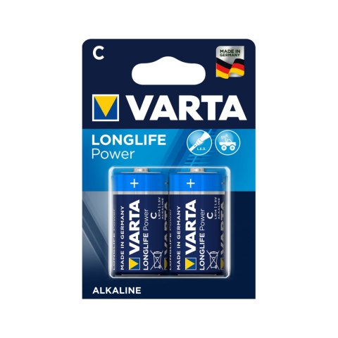 Bateria alkaliczna VARTA LR14 LONGLIFE 2szt./bl. Bateria alkaliczna VARTA LR14 LONGLIFE 2szt./bl.