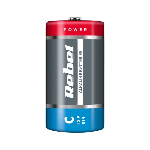 Baterie alkaliczne REBEL LR14 Baterie alkaliczne REBEL LR14