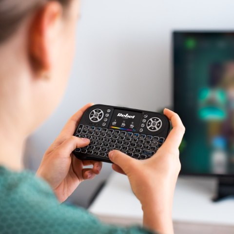 Bezprzewodowa klawiatura Rebel Mini Q5 Smart TV BOX Bezprzewodowa klawiatura Rebel Mini Q5 Smart TV BOX