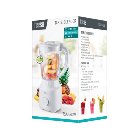 Blender kielichowy 500W biały Blender kielichowy 500W biały