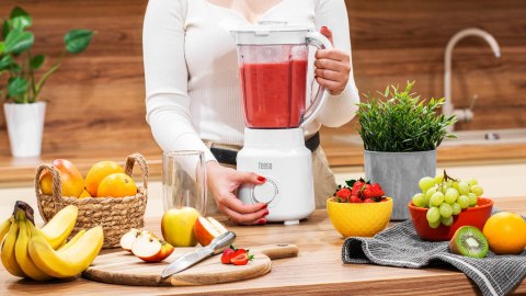 Blender kielichowy 500W biały Blender kielichowy 500W biały