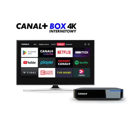 Canal+ BOX 4k z AndroidBox i pakietem TV Canal+ BOX 4k z AndroidBox i pakietem TV