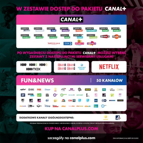 Canal+ BOX 4k z AndroidBox i pakietem TV Canal+ BOX 4k z AndroidBox i pakietem TV