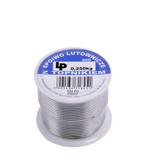 Cyna LP szpula 1mm/250g Cyna LP szpula 1mm/250g