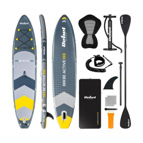 Deska SUP REBEL ACTIVE z siedziskiem 350x81x15, zestaw RBA4501 Deska SUP REBEL ACTIVE z siedziskiem 350x81x15, zestaw RBA4501