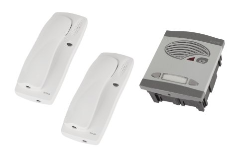 Domofon podwójny (komplet z zamkiem) KAD-47001 ALCAD Domofon podwójny (komplet z zamkiem) KAD-47001 ALCAD