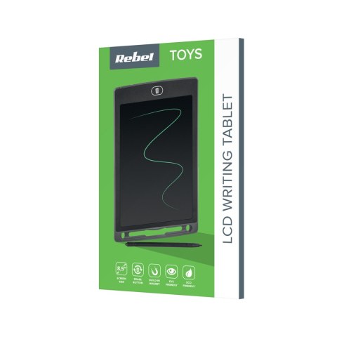 Elektroniczny notatnik, tablet graficzny do rysowania 8,5" Rebel Elektroniczny notatnik, tablet graficzny do rysowania 8,5" Rebel