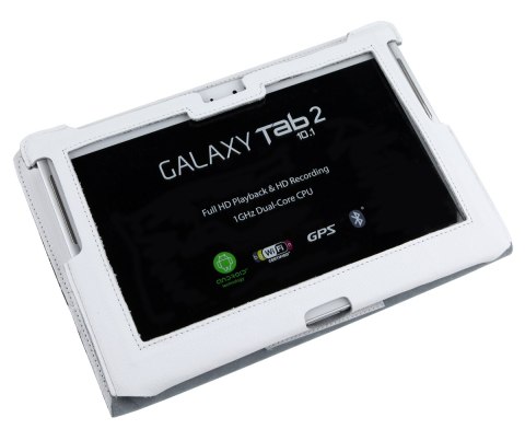 Etui białe dedykowane do Samsung Galaxy Tab P5100 (skóra naturalna) Etui białe dedykowane do Samsung Galaxy Tab P5100 (skóra naturalna)