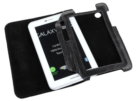 Etui czarne dedykowane do Samsung Galaxy Tab P3100 (skóra naturalna) Etui czarne dedykowane do Samsung Galaxy Tab P3100 (skóra naturalna)