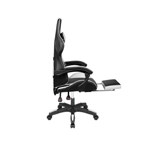 Fotel gamingowy Kruger&Matz GX-150 Czarno-biały Fotel gamingowy Kruger&Matz GX-150 Czarno-biały