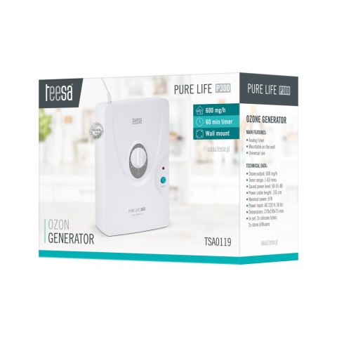 Generator ozonu TEESA PURE LIFE P300 Generator ozonu TEESA PURE LIFE P300