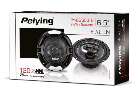 Głośnik samochodowy Peiying Alien PY-BG653T6 Głośnik samochodowy Peiying Alien PY-BG653T6