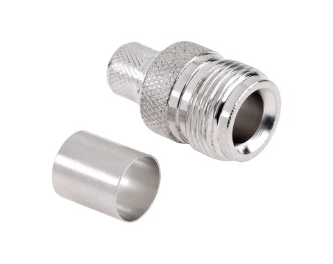 Gniazdo typu N na kabel H1000 zaciskane Gniazdo typu N na kabel H1000 zaciskane