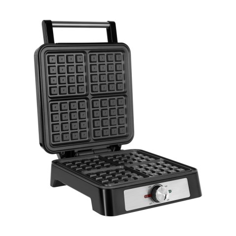 Gofrownica TEESA , 4 gofry, 1600W, inox , regulacja mocy Gofrownica TEESA , 4 gofry, 1600W, inox , regulacja mocy