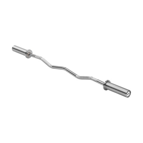 Gryf olimpijski łamany 50 mm z łożyskami, sztanga olimpijska łamana z łożyskami 120cm 9kg REBEL ACTIVE Gryf olimpijski łamany 50 mm z łożyskami, sztanga olimpijska łamana z łożyskami 120cm 9kg REBEL ACTIVE