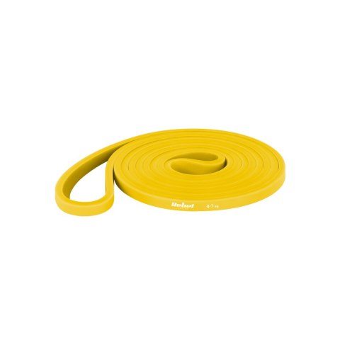 Guma do ćwiczeń lateksowa - Power Band PL-1, żółta 4-7 kg REBEL ACTIVE Guma do ćwiczeń lateksowa - Power Band PL-1, żółta 4-7 kg REBEL ACTIVE