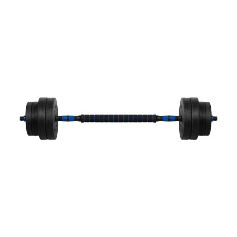Hantel bitumiczny regulowany z łącznikiem 1x20kg, REBEL ACTIVE Hantel bitumiczny regulowany z łącznikiem 1x20kg, REBEL ACTIVE