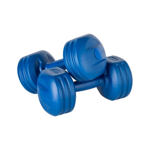 Hantelki bitumiczne 2x4kg, REBEL ACTIVE Hantelki bitumiczne 2x4kg, REBEL ACTIVE