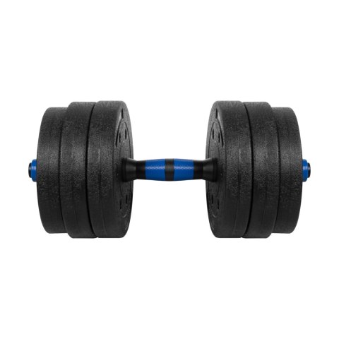 Hantle bitumiczne regulowane z łącznikiem 2x10kg REBEL ACTIVE Hantle bitumiczne regulowane z łącznikiem 2x10kg REBEL ACTIVE