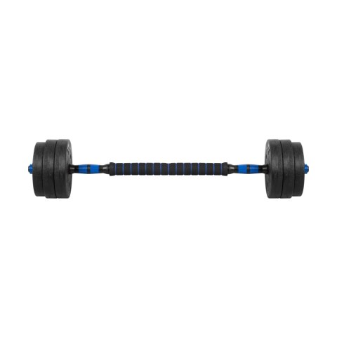 Hantle bitumiczne regulowane z łącznikiem 2x10kg REBEL ACTIVE Hantle bitumiczne regulowane z łącznikiem 2x10kg REBEL ACTIVE